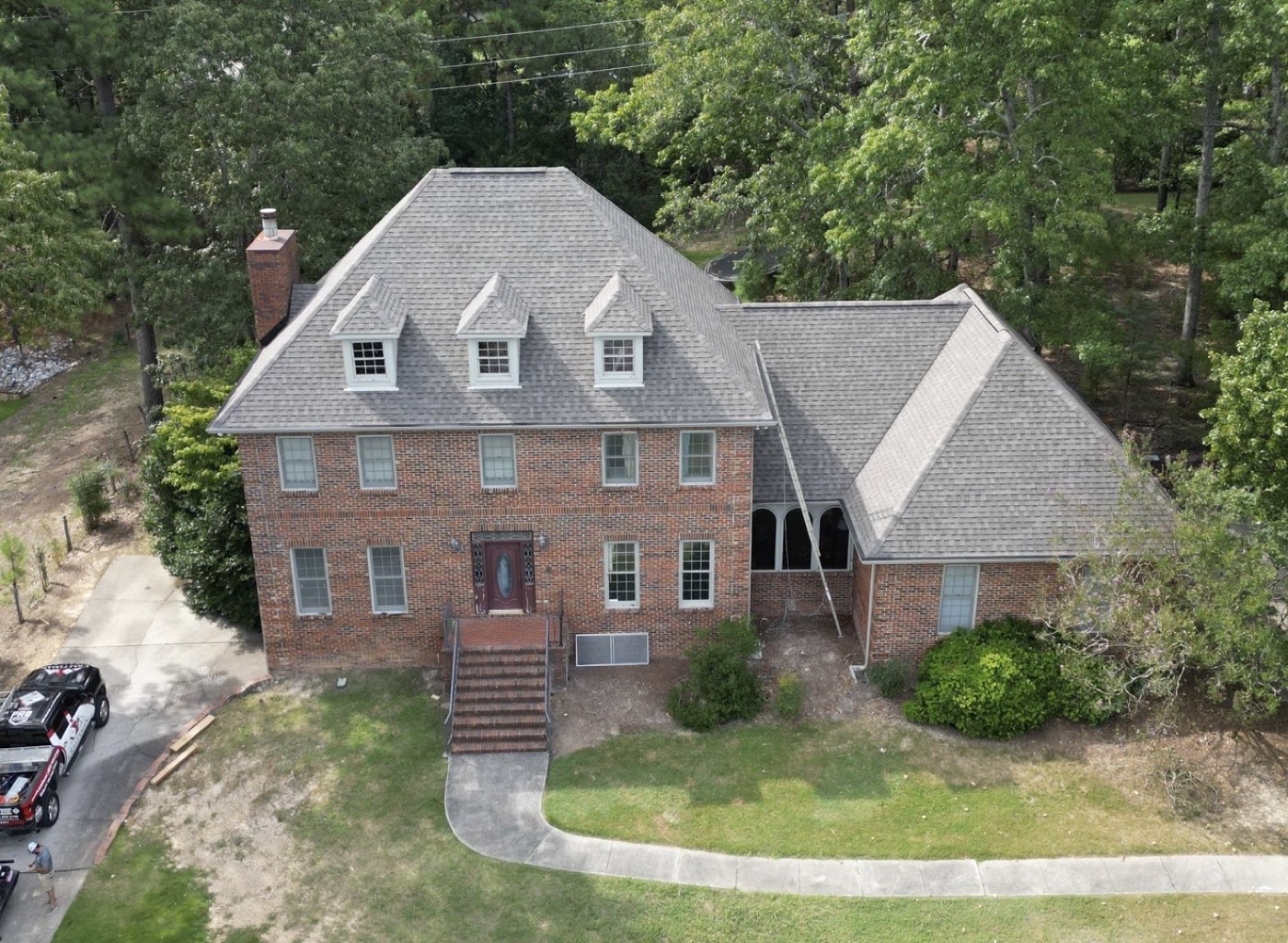 Finished Birmingham area roof replacement by Craftsman Roofing